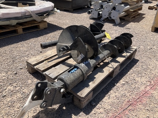 MINI EXCAVATORS AUGER ATTACHMENT