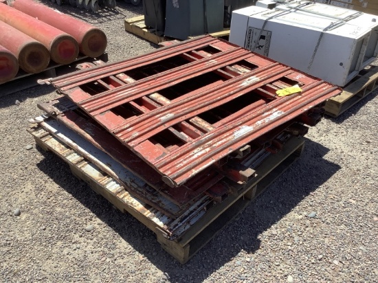 PALLET OF STAKE BED SIDES