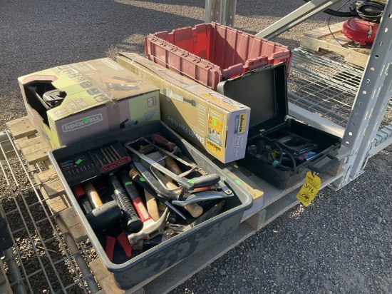 PALLET OF TOOLS