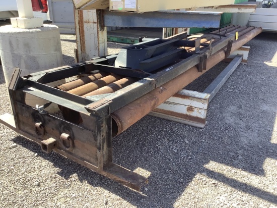 6IN X 21FT STEEL PIPE AND DUMP BED CYLINDER ASSEMBLY