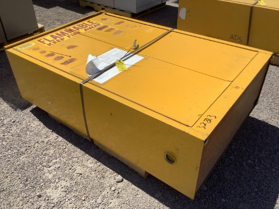 JUSTRITE FLAMMABLE LIQUID STORAGE CABINET