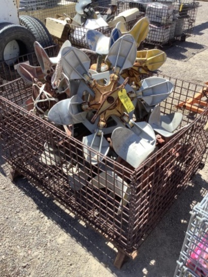 BASKET OF ASST CABLE REELS