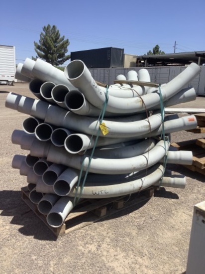 PALLET OF 6IN CONDUIT SWEEPS