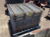 PALLET OF PALLET RACKING SHELVES