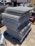 PALLET OF PALLET RACKING SHELVES