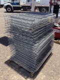 PALLET OF PALLET RACKING SHELVES