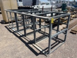 (5) METAL FRAMED RACKS