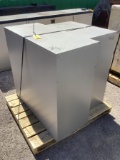 (2) METAL STORAGE CABINETS