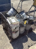 BASKET OF ASSORTED CABLE