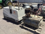 INGERSEOLL RAND 185CFM COMPRESSOR AND AIR TANKS