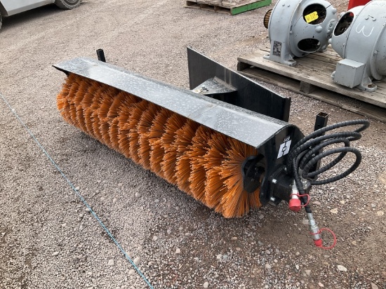 GIYI SKID STEER SWEEPER ATTACHMENT