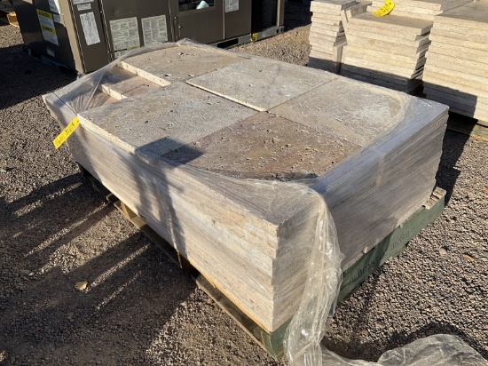 Pallet Of Travertine Pavers