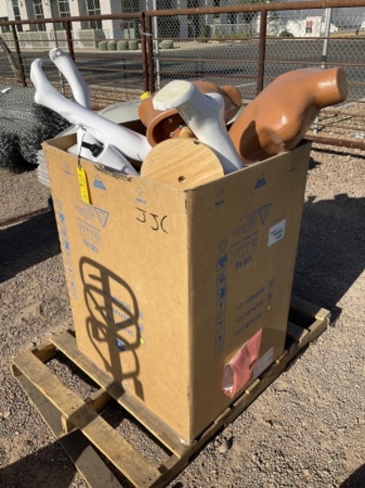 Box Of Asst Mannequins