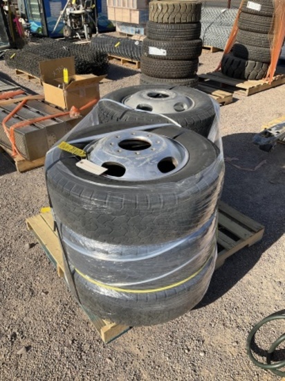 (6) Ford Dually Wheels & Tires