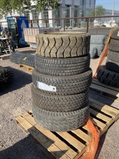 Pallet Of Asst Auto & Equipment Tires
