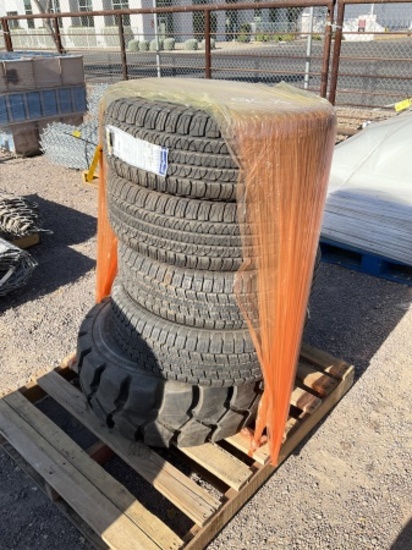 Pallet Of Asst Auto & Equipment Tires