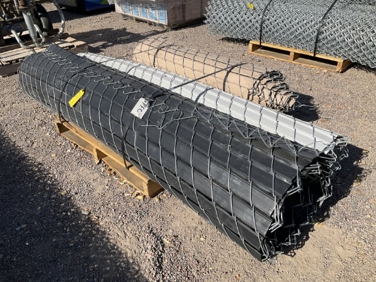 Pallet Of Asst 4ft & 8ft Chainlink W/ Privacy