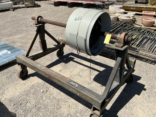 Steel Coil Cart W/ Coil