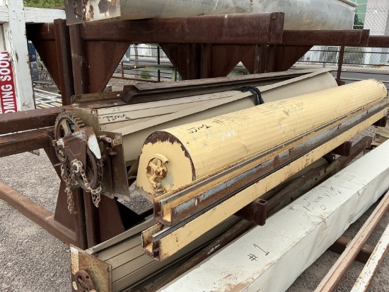 (2) Steel Roll Up Doors