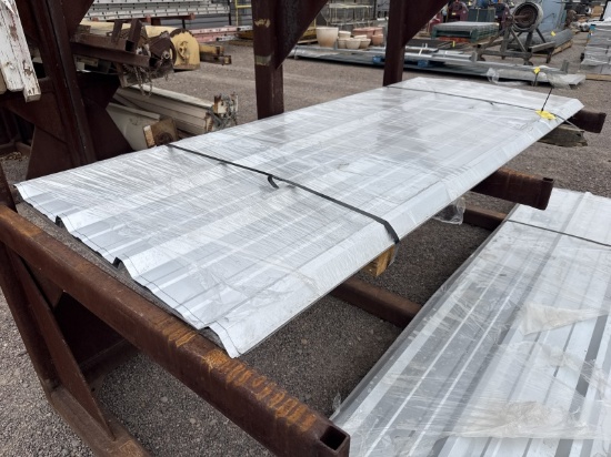 Bundle Of Asst Tin Roof Panels