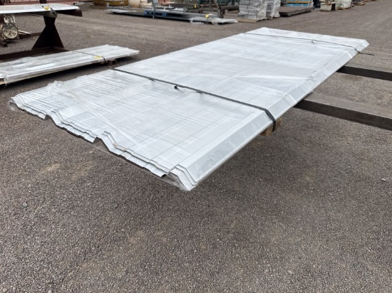Bundle Of Asst Tin Roof Panels