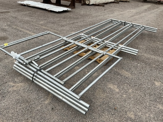 Galvanized Corral Panels & Gate