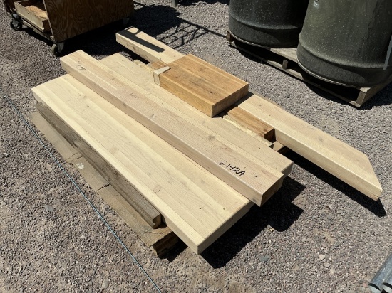 Pallet Of Asst Decorative Wood Beams