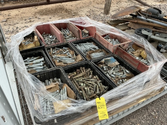 Pallet Of Asst Hardware And Bins