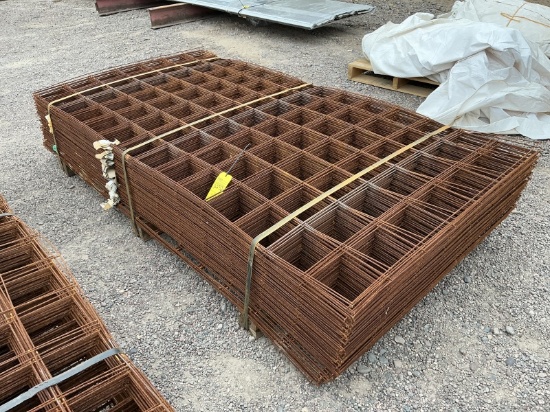 Stack Of 42in X 84in 6in Mesh Panels