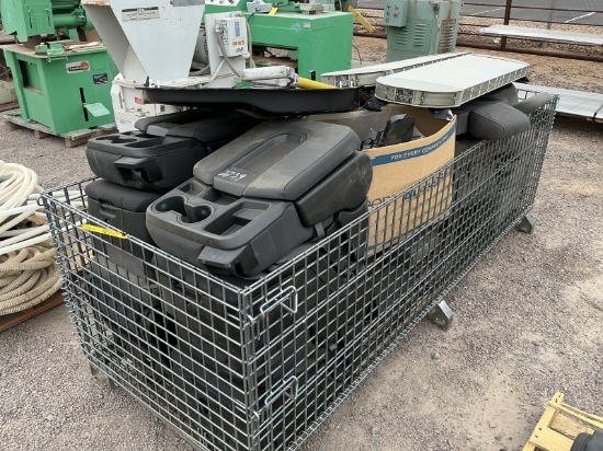 Basket Of Center Consoles And Emergency Lights