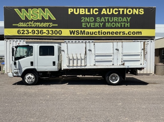 2009 Isuzu NPR Landscape Dump Truck