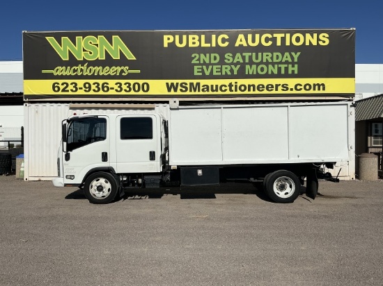 2009 Isuzu NQR Landscape Dump Truck