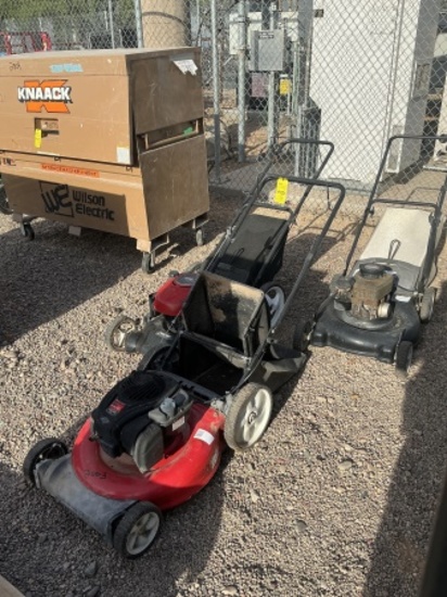 (3) Lawn Mowers