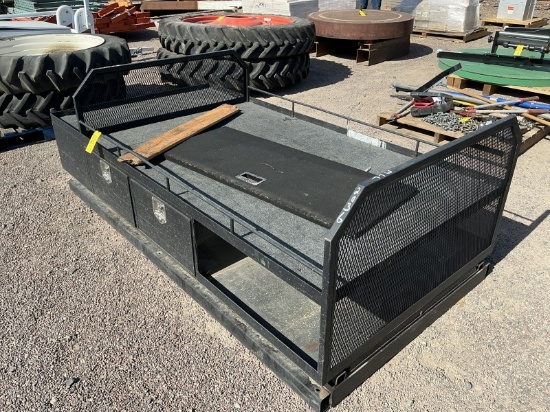 STEEL TRUCK BED STORAGE UNIT