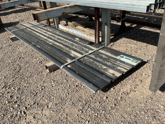 (30) 3FT X 12FT BLACK METAL ROOF PANELS