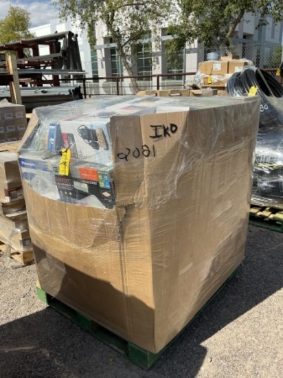 BOX OF ASST HOUSEHOLD & HOME IMPROVEMENT ITEMS