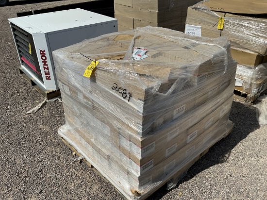 PALLET OF ELECTRICAL TOGGLE SWITCH COVERS