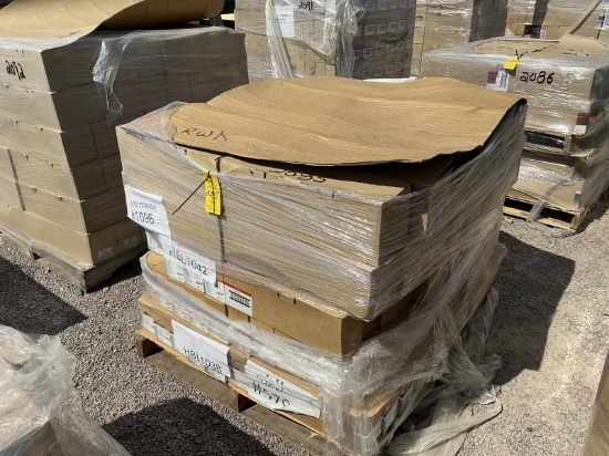 PALLET OF 2 GANG SWITCH PLATES