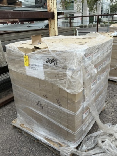 PALLET OF 2 GANGE TOGGLE SWITCH PLATES