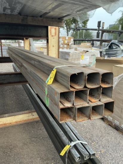 BUNDLE OF 4IN SQUARE TUBING