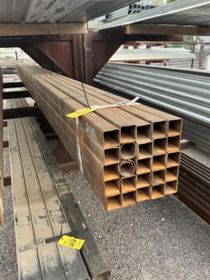 BUNDLE OF 2 1/4IN SQUARE TUBING