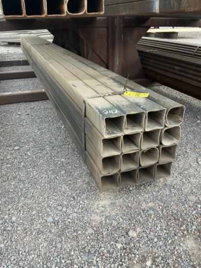 BUNDLE OF 3 5/8IN SQUARE TUBING
