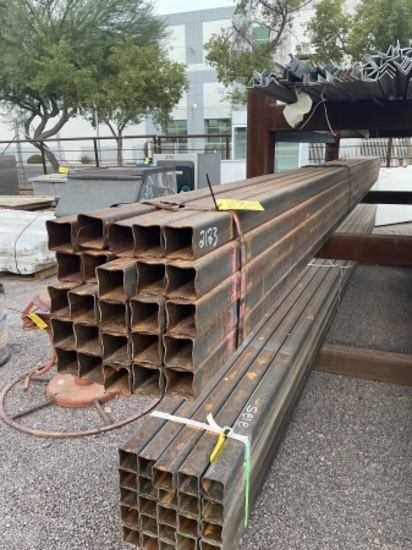 BUNDLE OF 2 7/8IN SQUARE TUBING