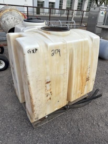 (2) POLY TANKS
