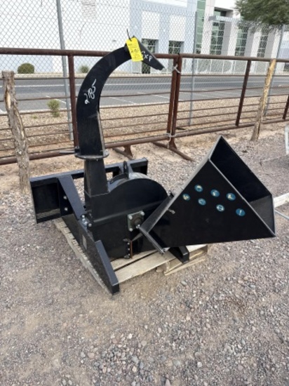 2025 MOWER KING WOOD CHIPPER FOR SKID STEER