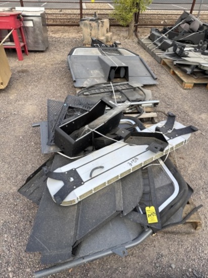 (4) PALLETS OF PATROL VEHICLE EQUIPMENT & MISC