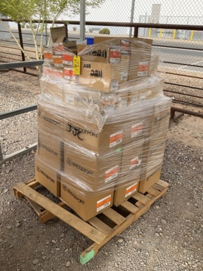 PALLET OF ASST BRIDGEPORT ELECTRIC HARDWARE