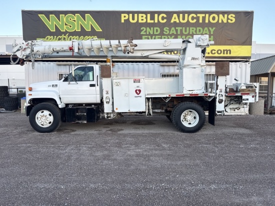 2002 Chevrolet C7500 Kodiak Digger Derrick