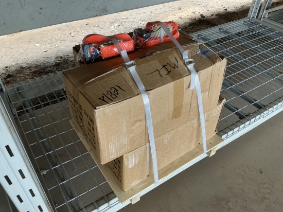 PALLET OF RATCHET TIE DOWNS