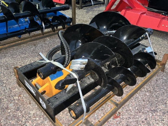 AUGER ATTACHMENT FOR SKID STEER